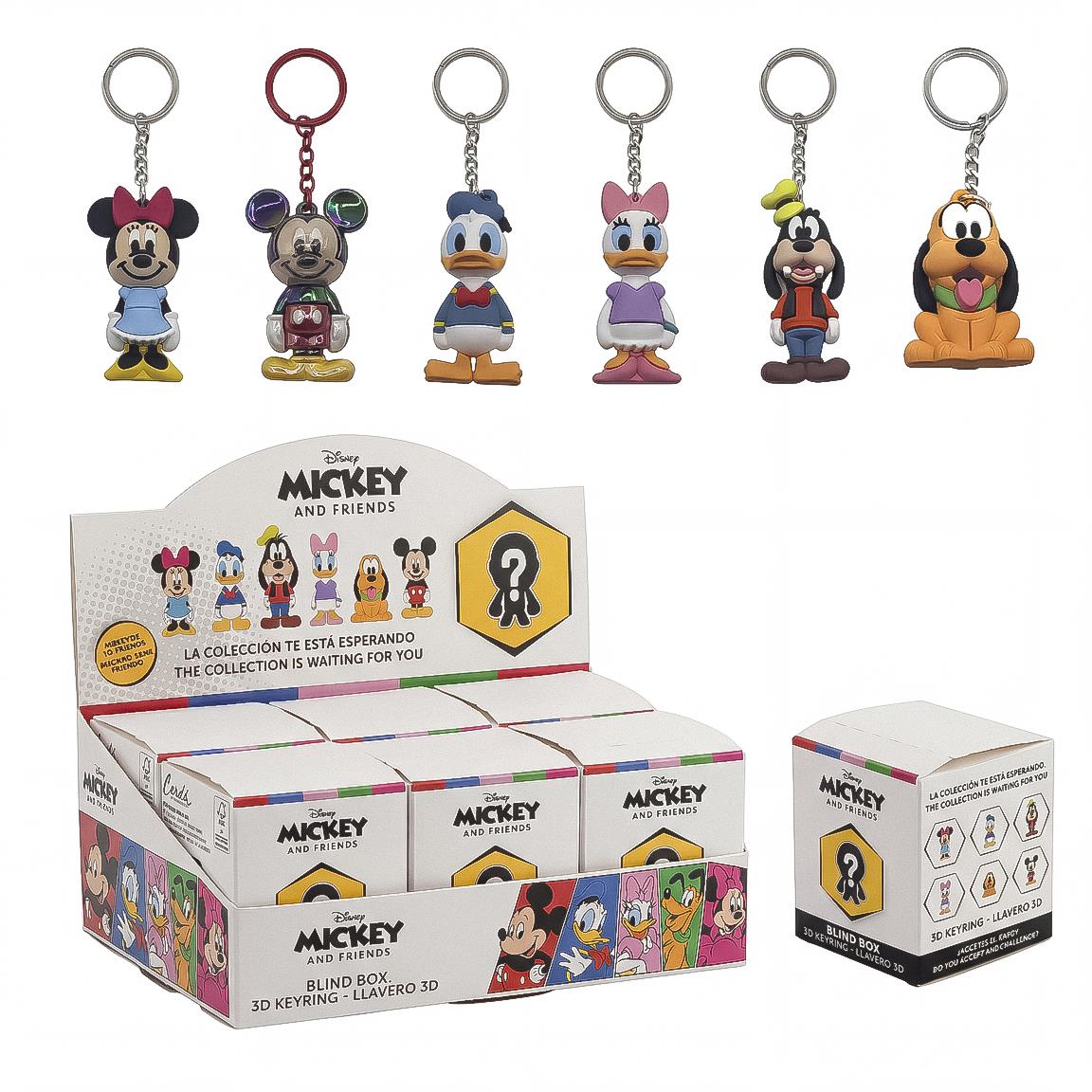 Disney Mickey and Friends Surprise 3D Keyring