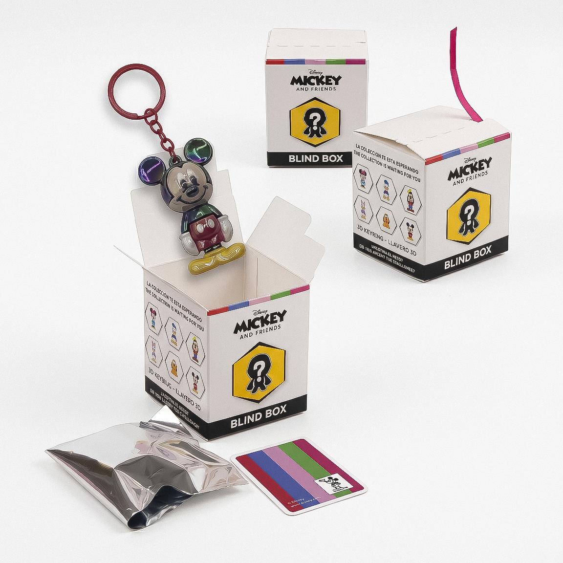 Disney Mickey and Friends Surprise 3D Keyring