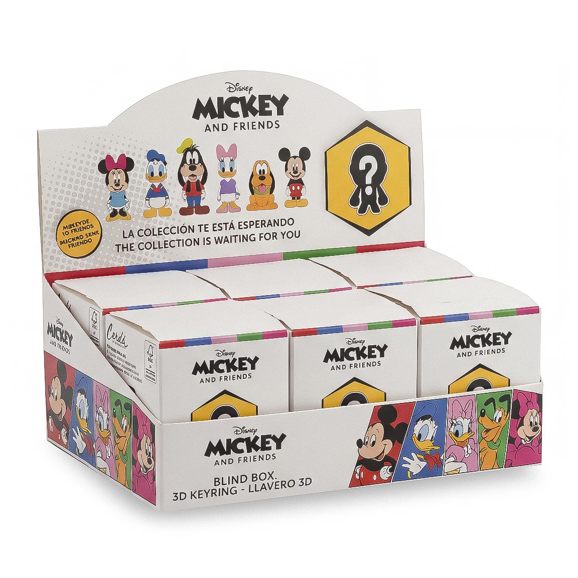 Disney Mickey and Friends Surprise 3D Keyring