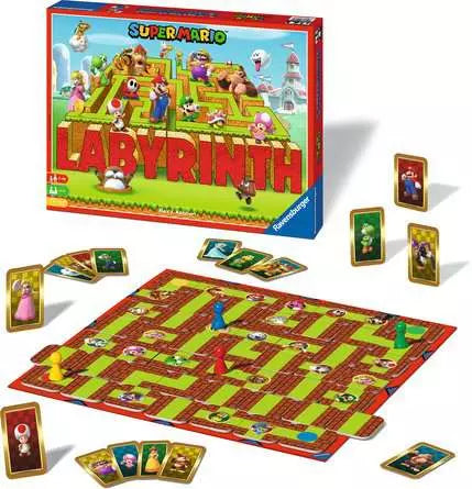 Super Mario Labyrinth Maze Game