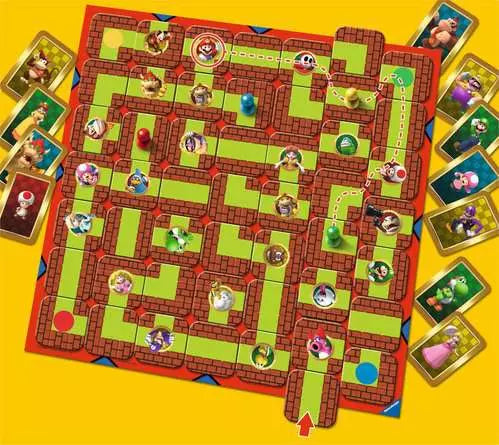 Super Mario Labyrinth Maze Game