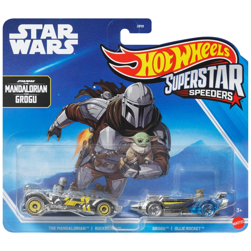 Hot Wheels Superstar Speeders Mandalorian & Grogu