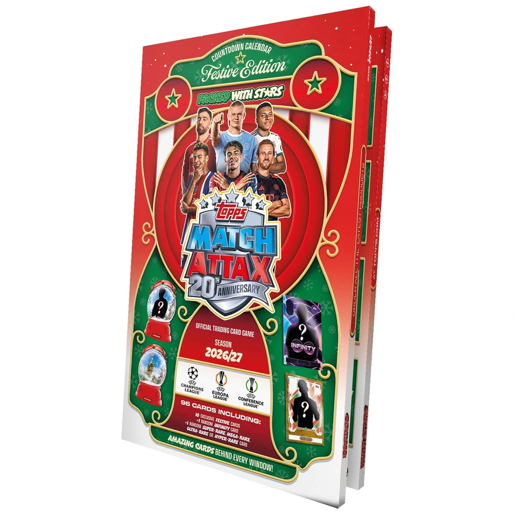 Topps Match Attax 20th Anniversary Advent Calander