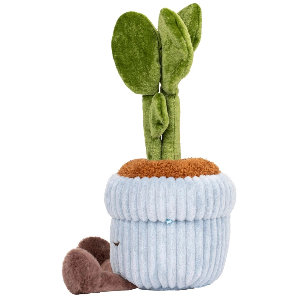 Greenhouse by Russ Plush Blue Corduroy Plant 30cm