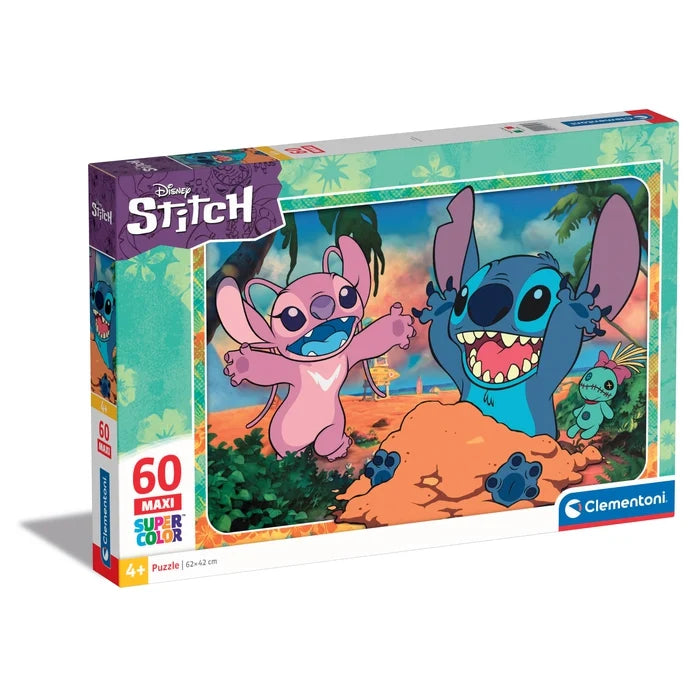 Clementoni Stitch 60 Piece Maxi Puzzle