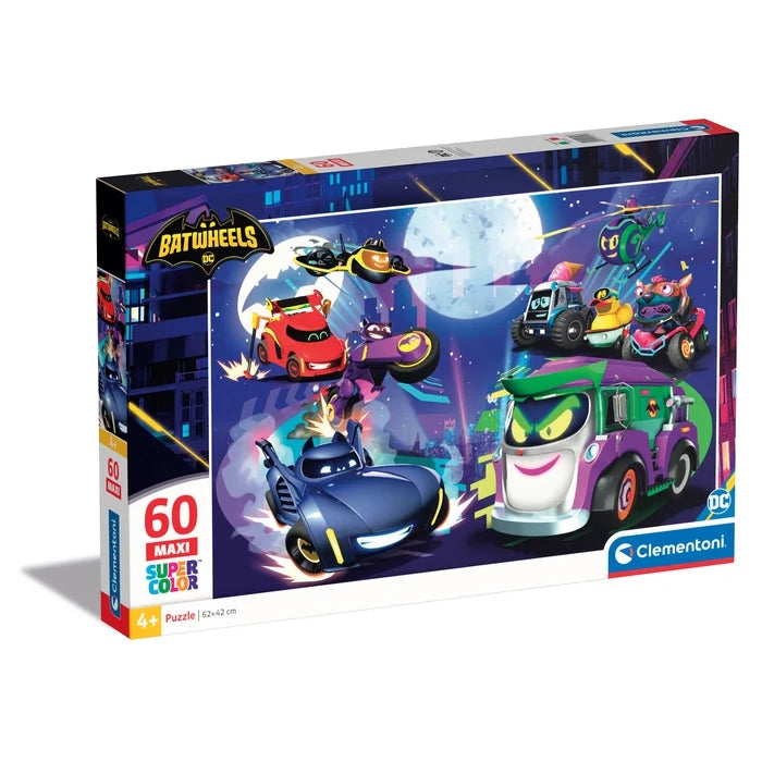 Clementoni Batwheels 60 Piece Maxi Puzzle