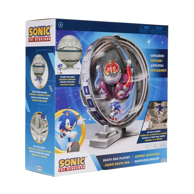 Sonic Death Egg playset with Sonic Figure