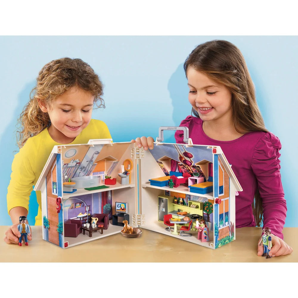 Playmobil carry along house hotsell
