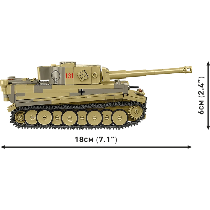 Cobi 2734 Panzer VI Tiger 1 Tank 1:48 Scale Set