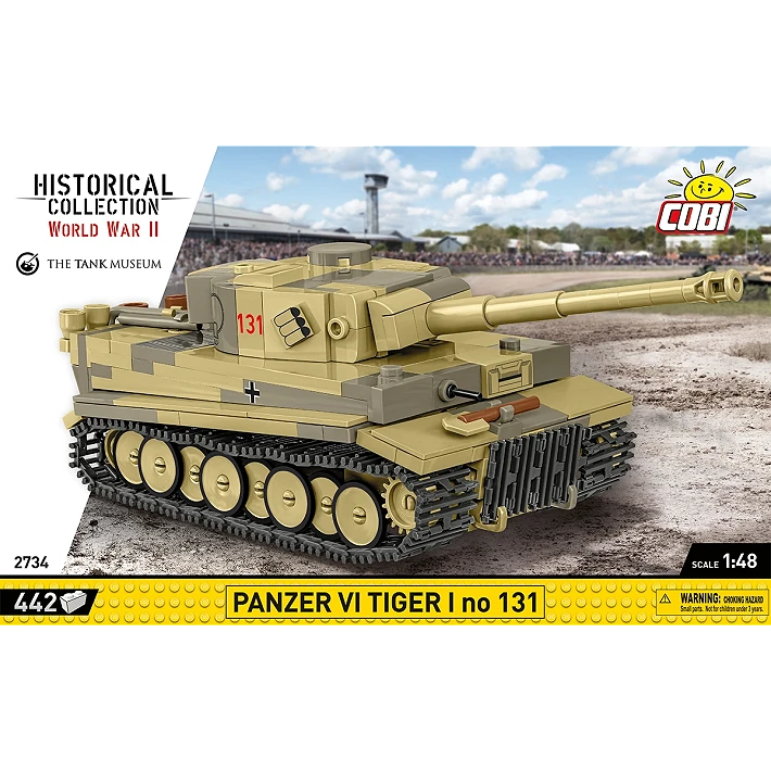 Cobi 2734 Panzer VI Tiger 1 Tank 1:48 Scale Set