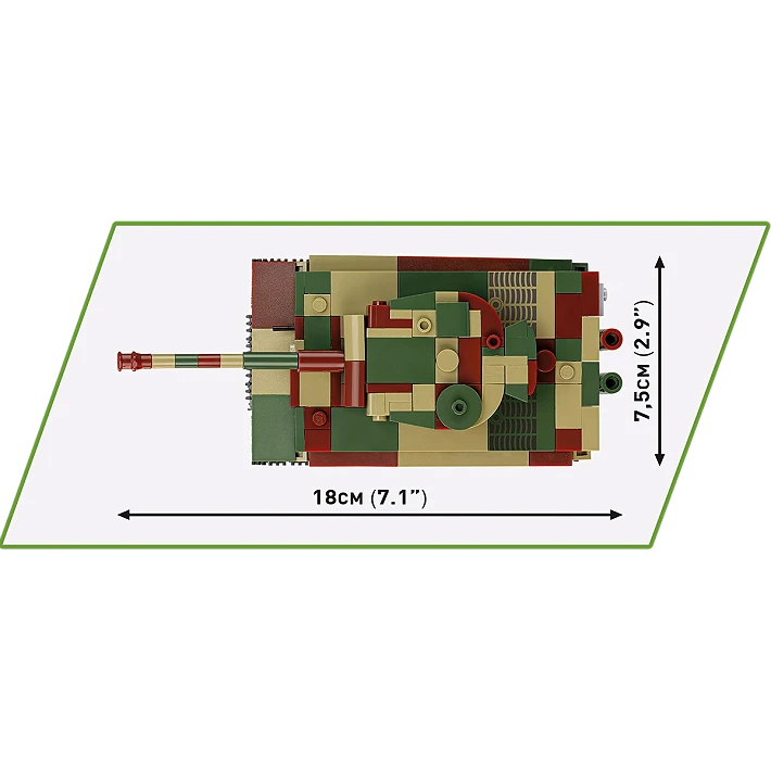 Cobi 2735 Pz.Kpfw VI Tiger Tank 1:48 Scale Set