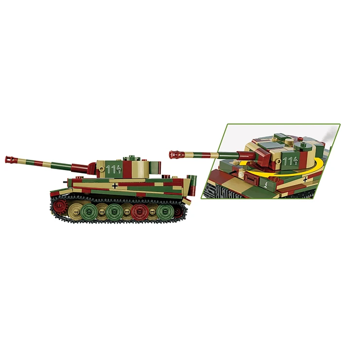 Cobi 2735 Pz.Kpfw VI Tiger Tank 1:48 Scale Set