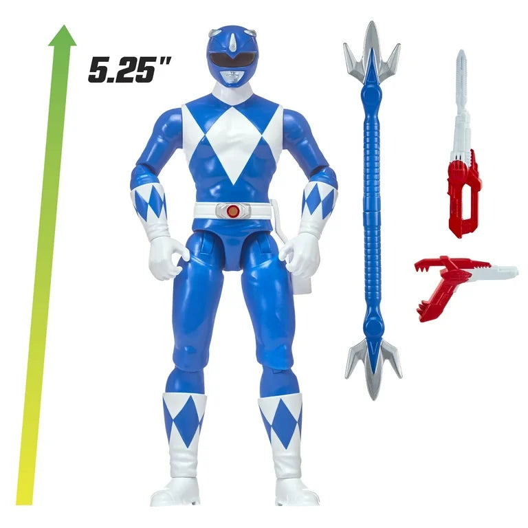 Mighty Morphin Power Rangers Re-Ignition Action Figure Blue Ranger