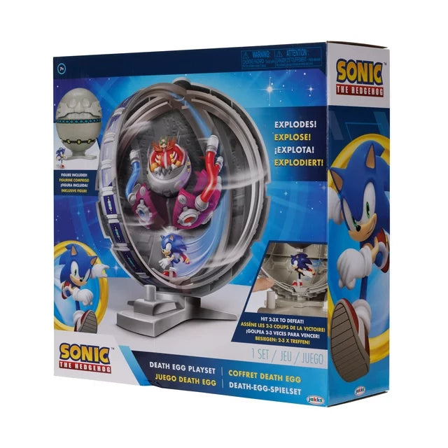 Sonic Death Egg playset with Sonic Figure