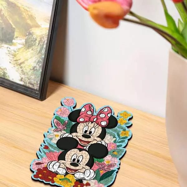 Disney Mickey & Minnie Wooden Jigsaw Puzzle