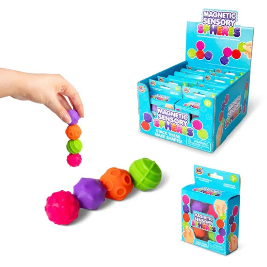 Textured Magnetic Balls 4 pack