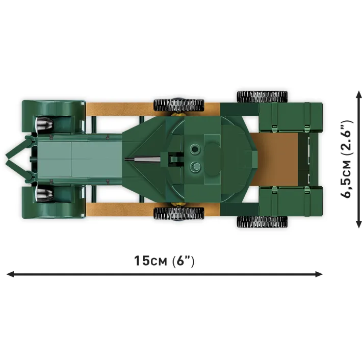 Cobi 2988 Rolls Royce Armoured Car 263 Piece Set