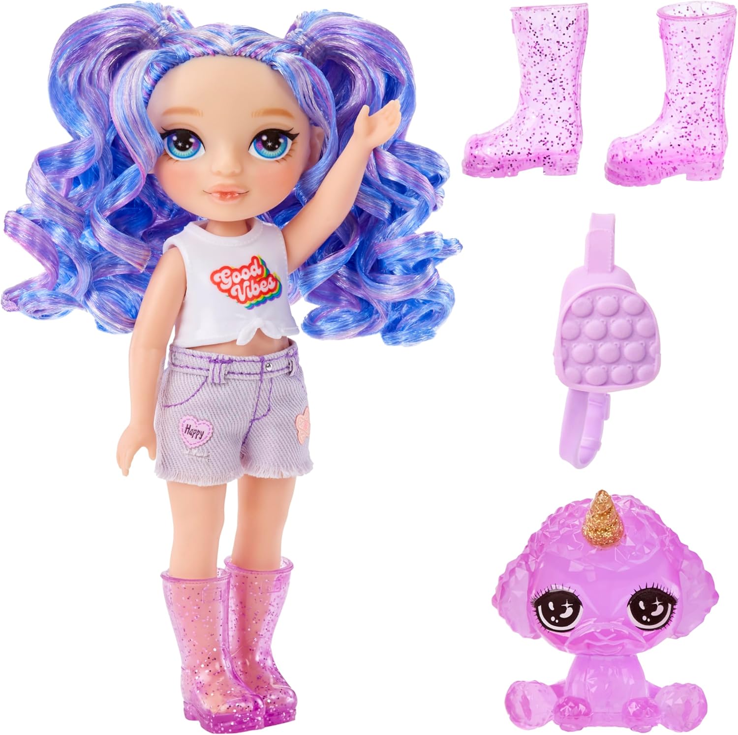 Rainbow High Littles Amethyst Willow Fashion Doll