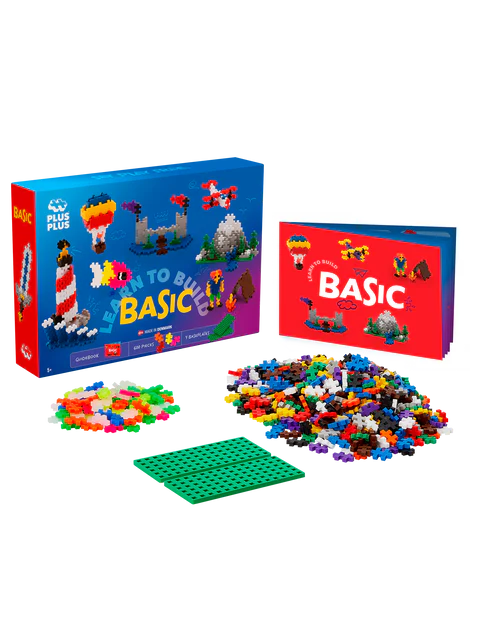 Plus-Plus Learn to Build - Basic - 600 pcs