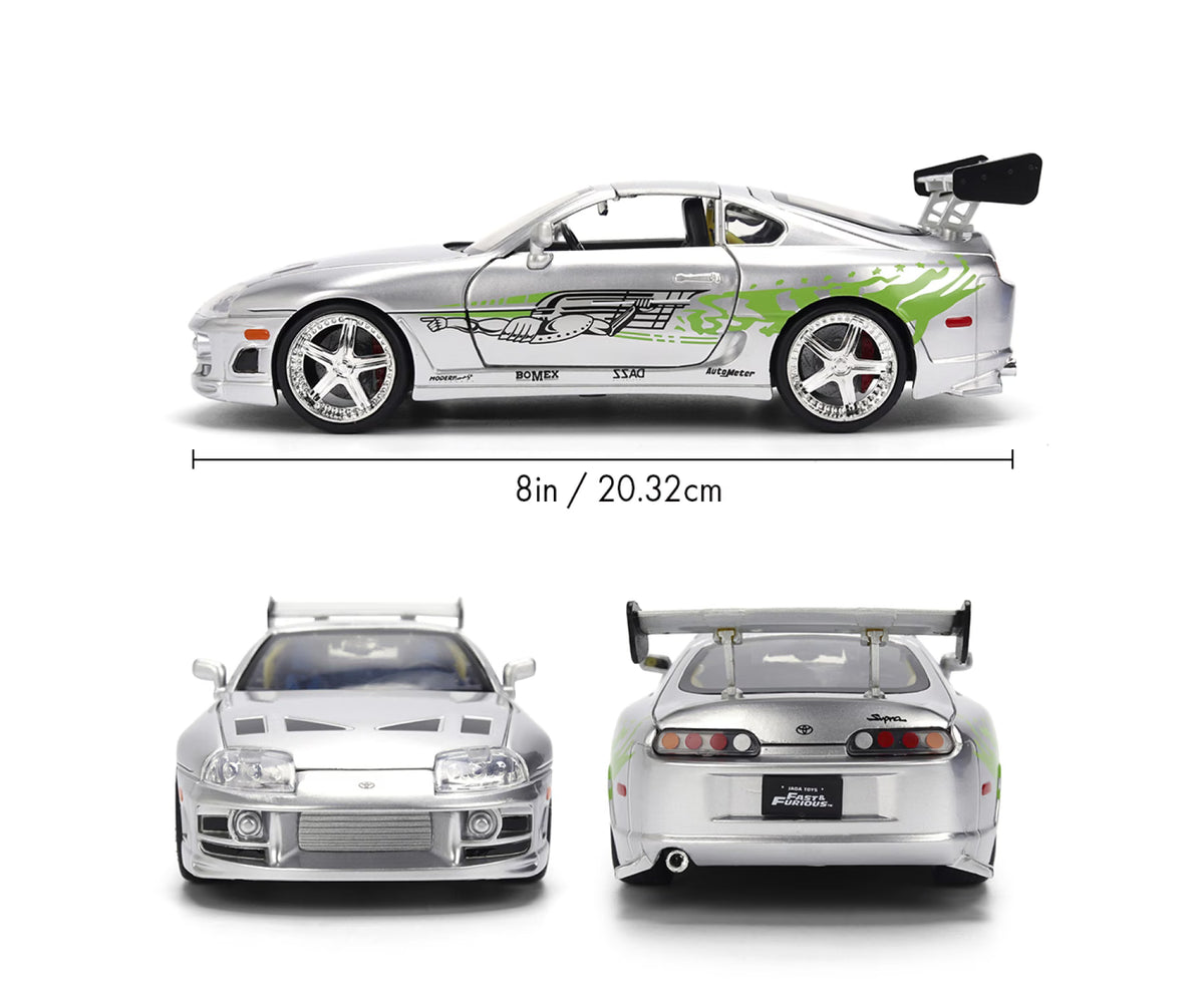 Fast & Furious Brians Toyota Supra 1:24 Scale