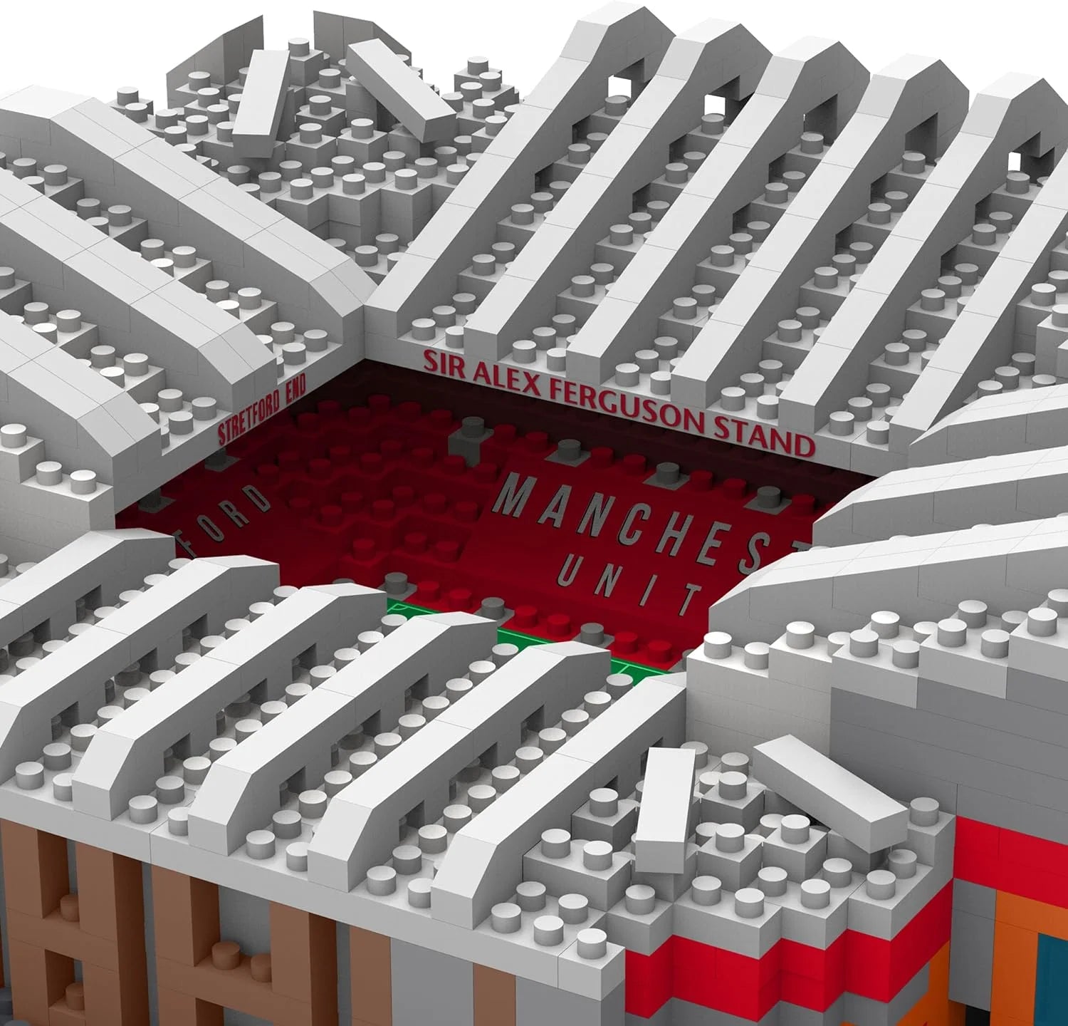 Man Utd Old Trafford Stadium 3D Construction Set