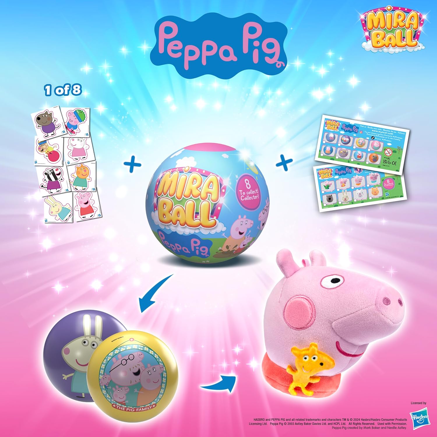 Miraball - Peppa Pig Mystery Plush