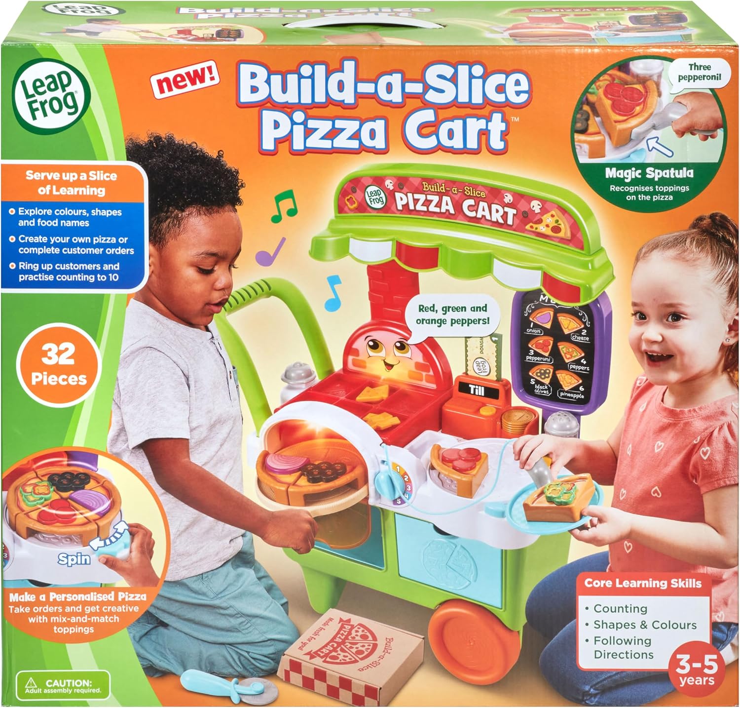LeapFrog Build-A-Slice Pizza Cart