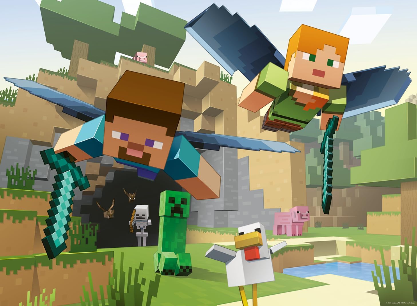 Minecraft 200 XXL Piece Jigsaw Puzzle