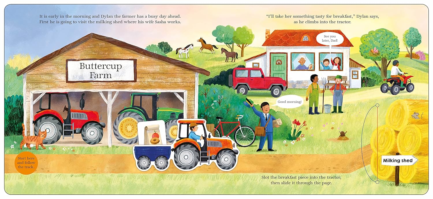 Priddy Books: All Aboard the Busy Tractor