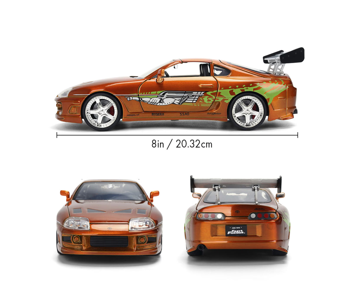 Fast & Furious Brians Toyota Supra 1:24 Scale