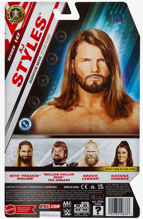 WWE Basic Main Event Series 147 AJ Styles