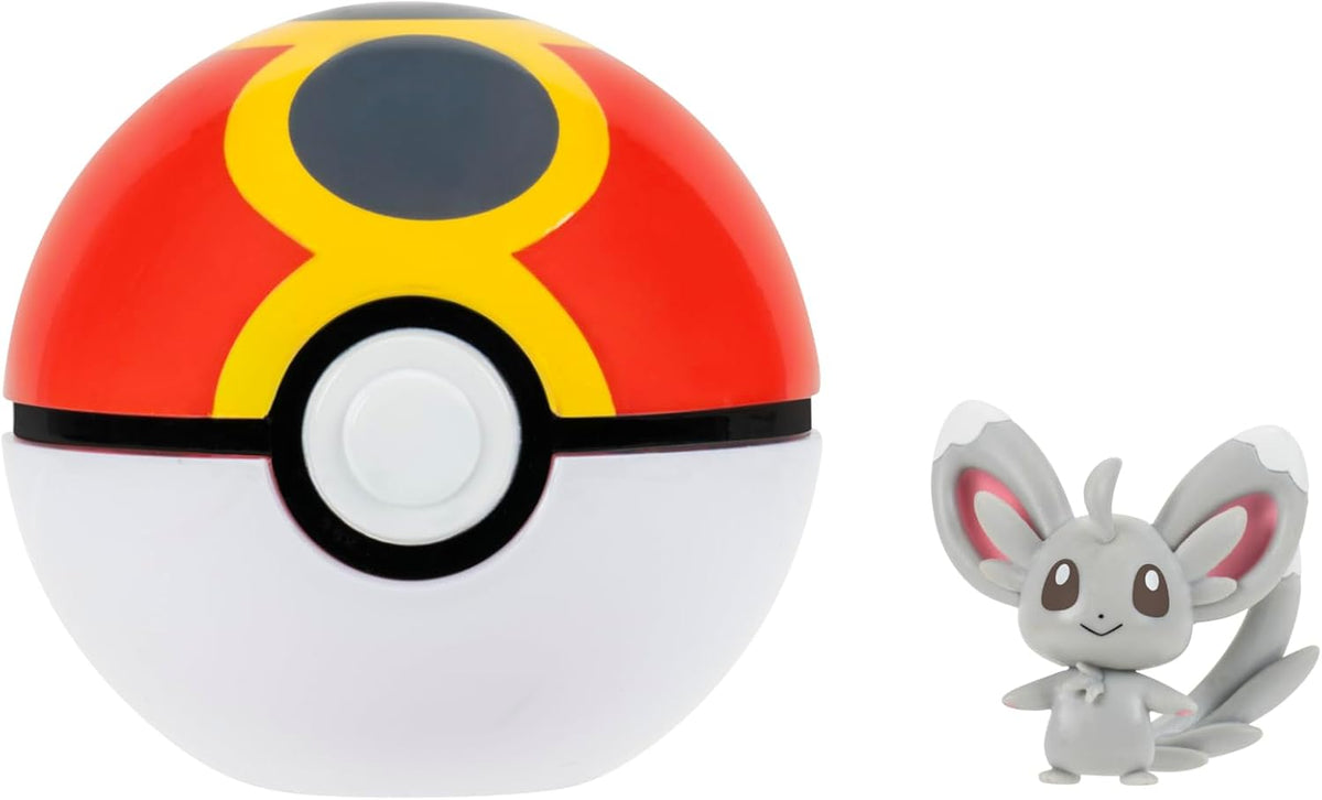 Pokemon Clip N Go Minccino & Repeat Ball