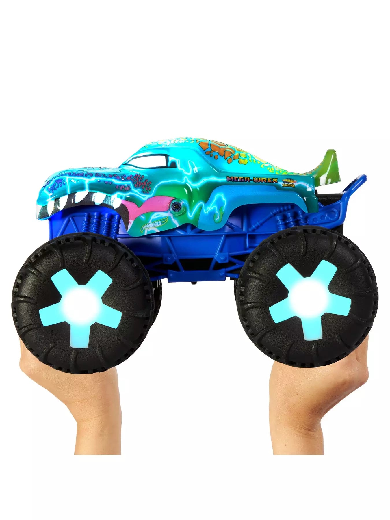 Hot Wheels 1:15 RC Monster Trucks Mega Wrex