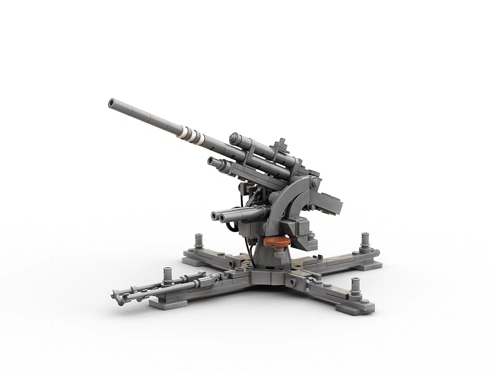 Build Army 88mm German Flak 36 355 pieces