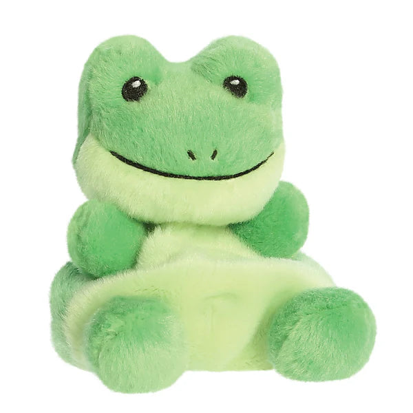 Palm Pals Ribbits Frog 12cm Soft Toy
