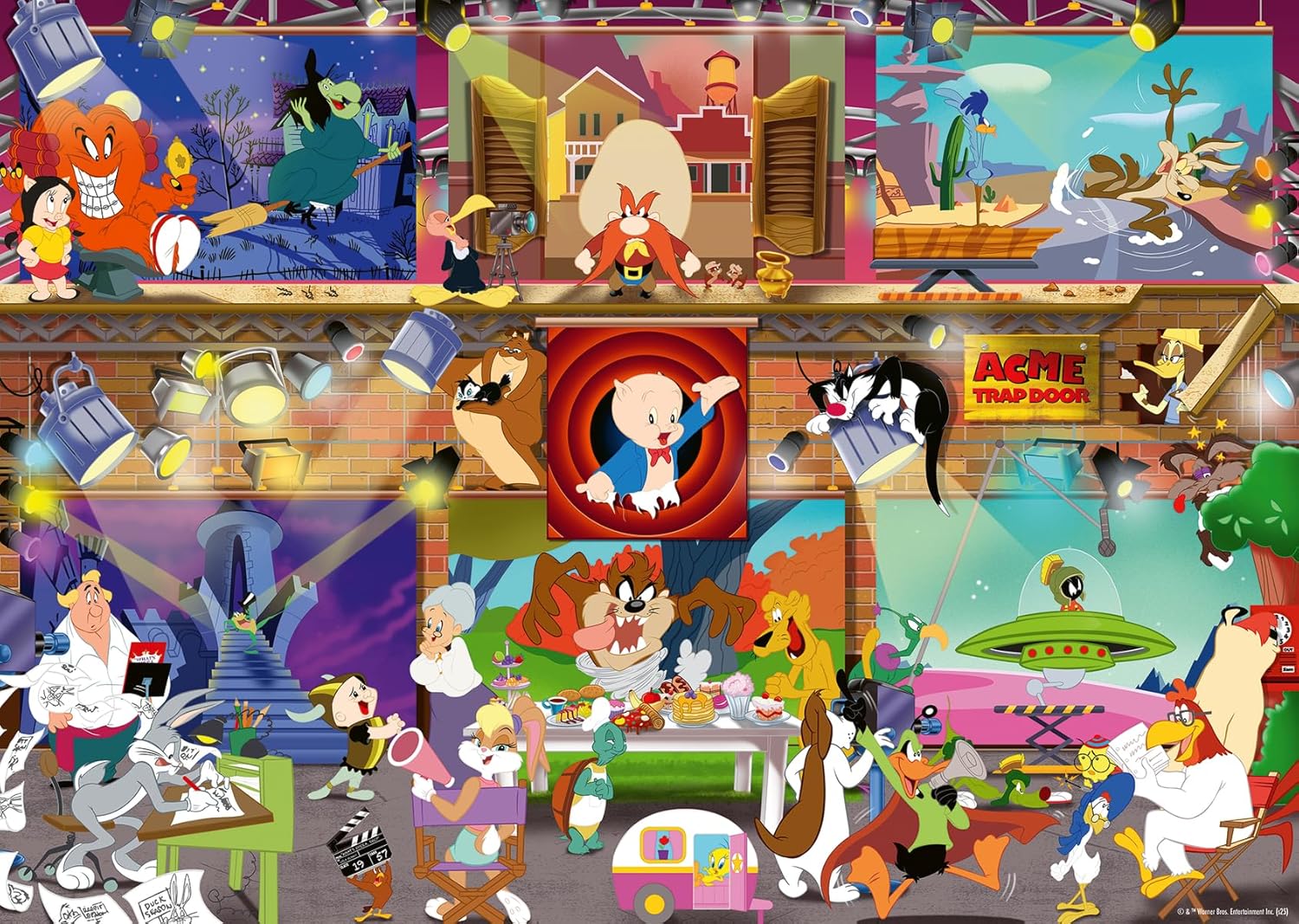 Looney Tunes Studio 1000 Piece Puzzle