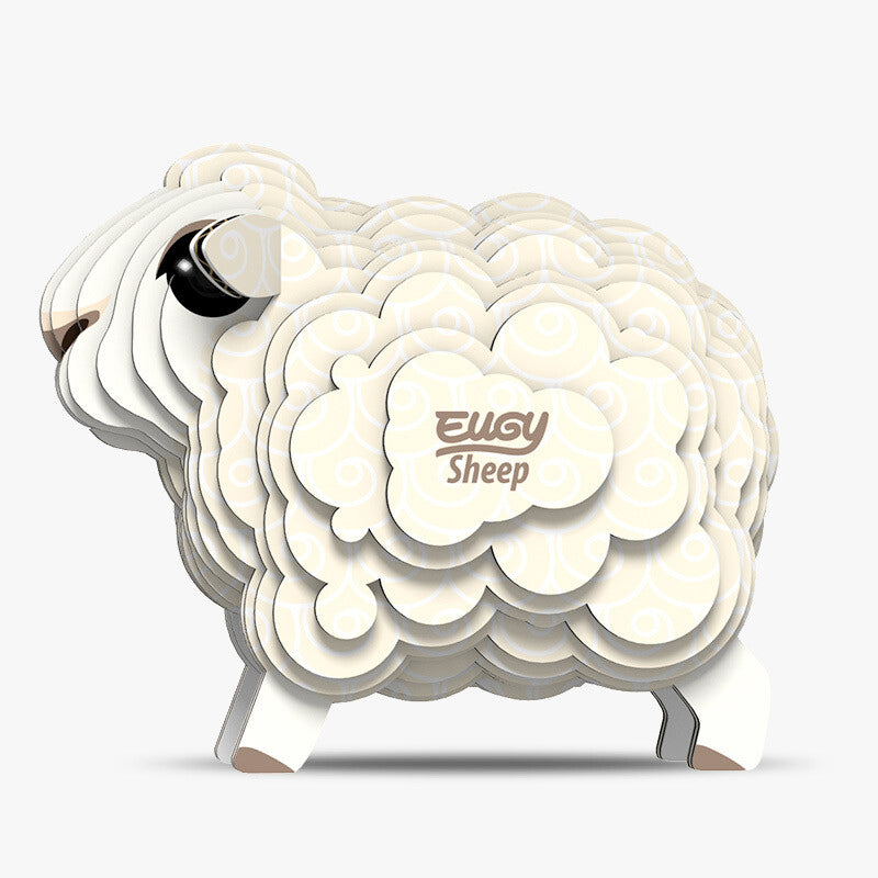 Eugy Sheep 3D Puzzle