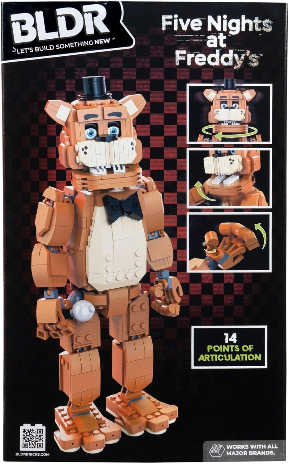 Five Nights at Freddys BLDR 20cm Buildable Freddy