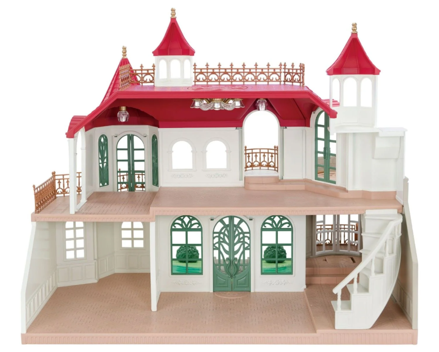 Sylvanian Red Roof Riverside Manor
