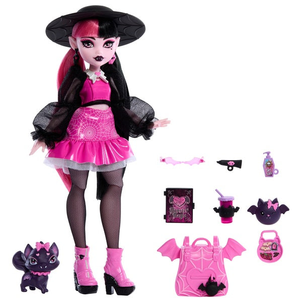 Monster High Draculaura Fashion Doll with Pet