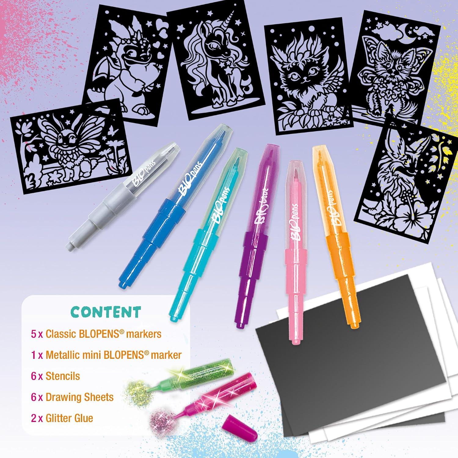 BLOPENS® X-TRA Glitter Creatures