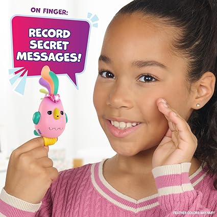 Fingerlings Sweet Tweets Bird Pink Debbie Interactive Pet