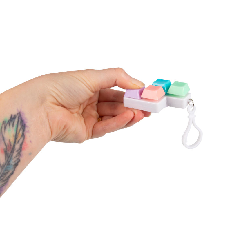 Fidget Keyboard Keychain