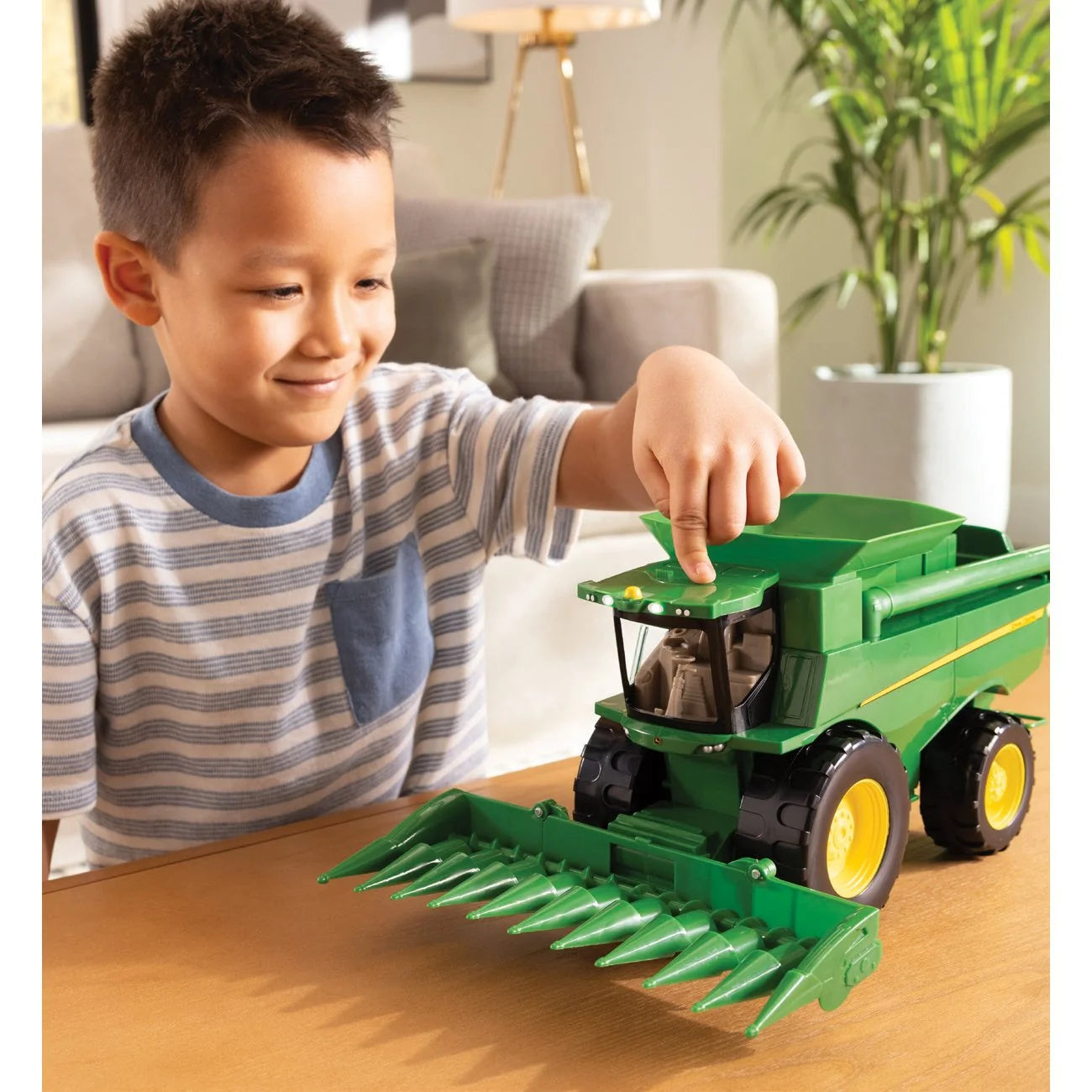 John Deere Lights & Sound Combine Harvester