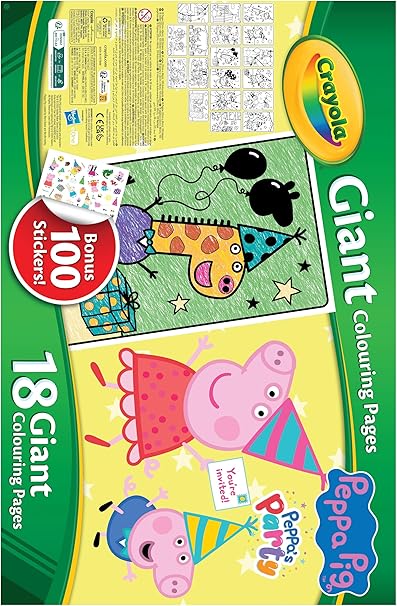 Crayola Peppa Giant Book