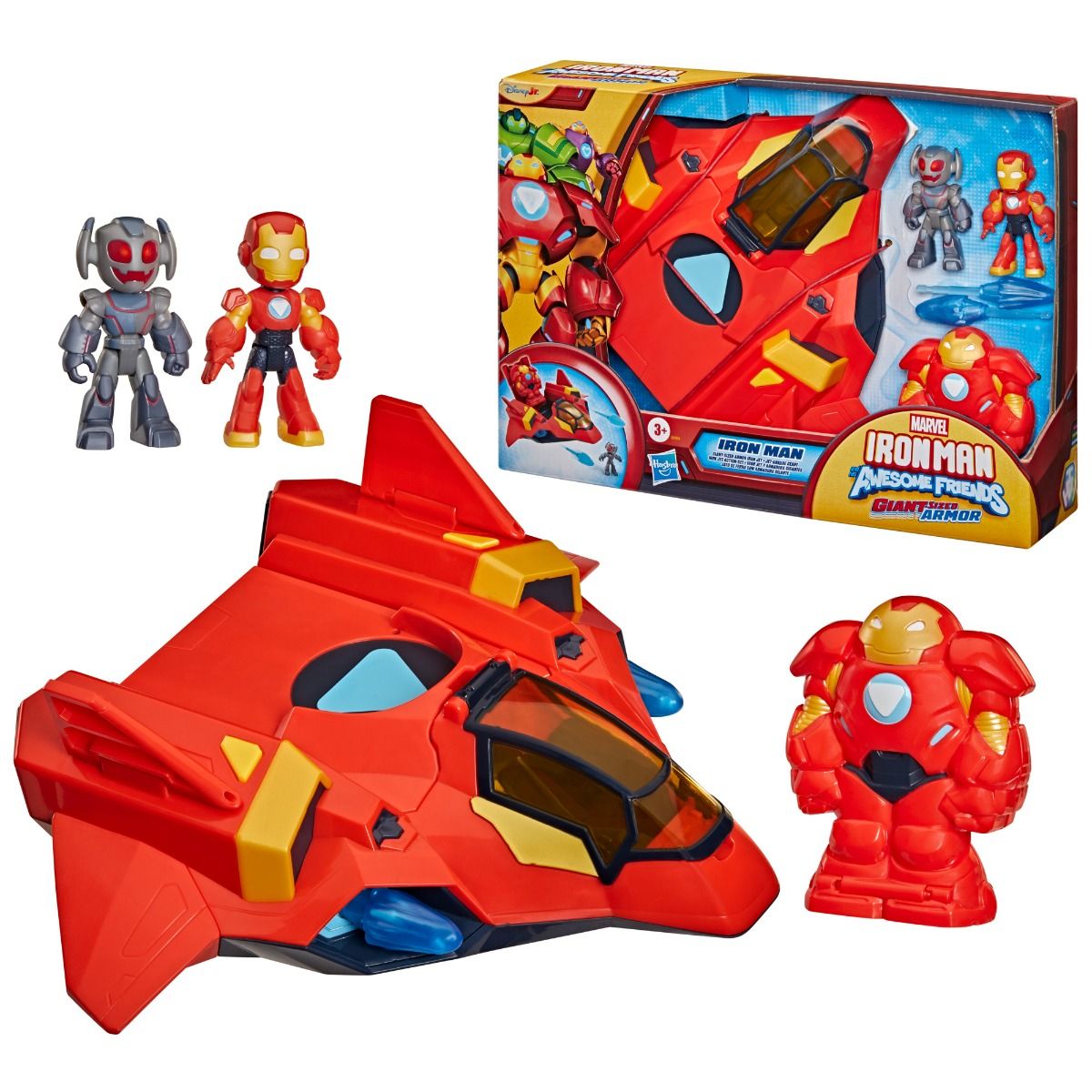 Iron Man Awesome Friends Giant Armored-Up Jet