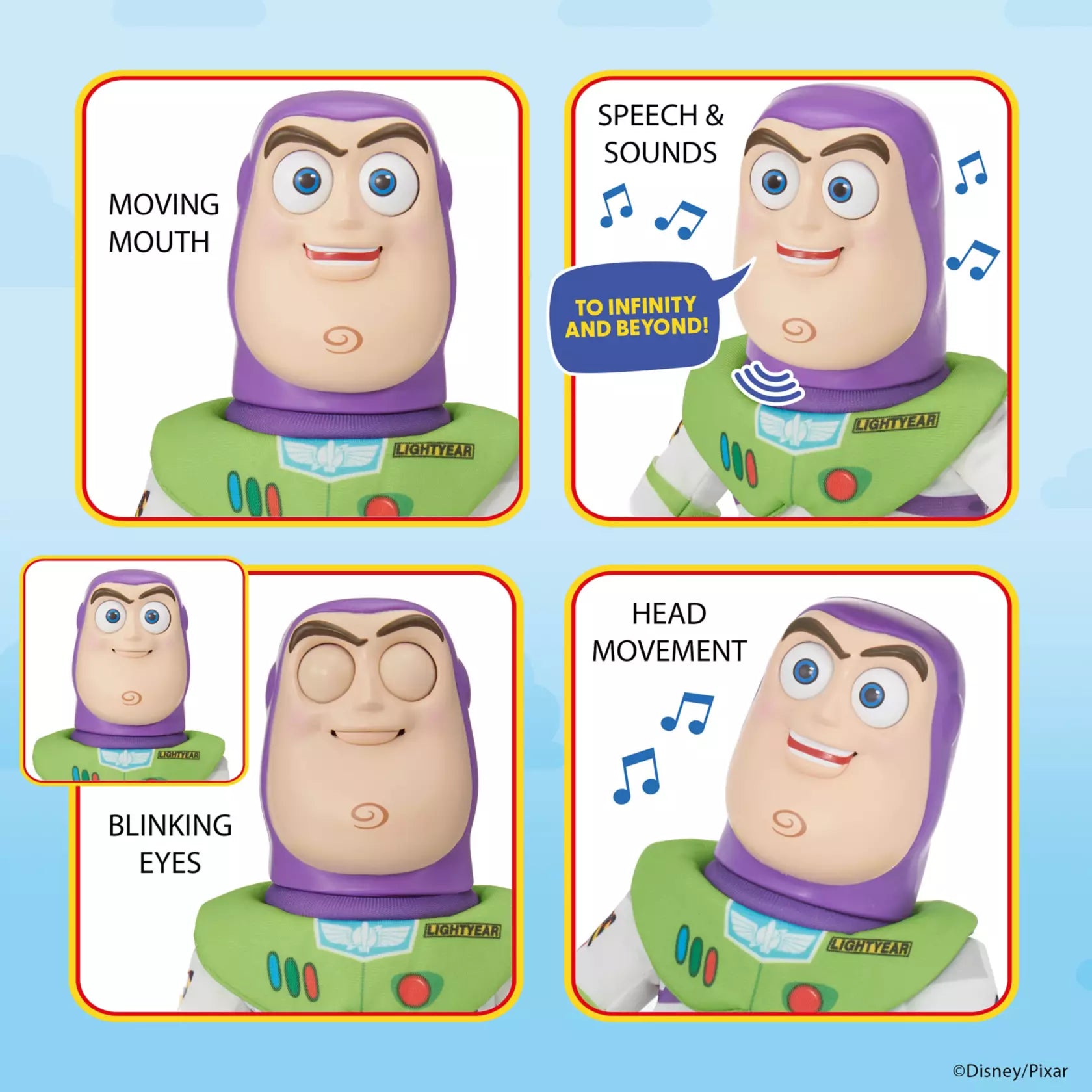 Disney Pixar Toy Story Buzz Lightyear Puppetronic