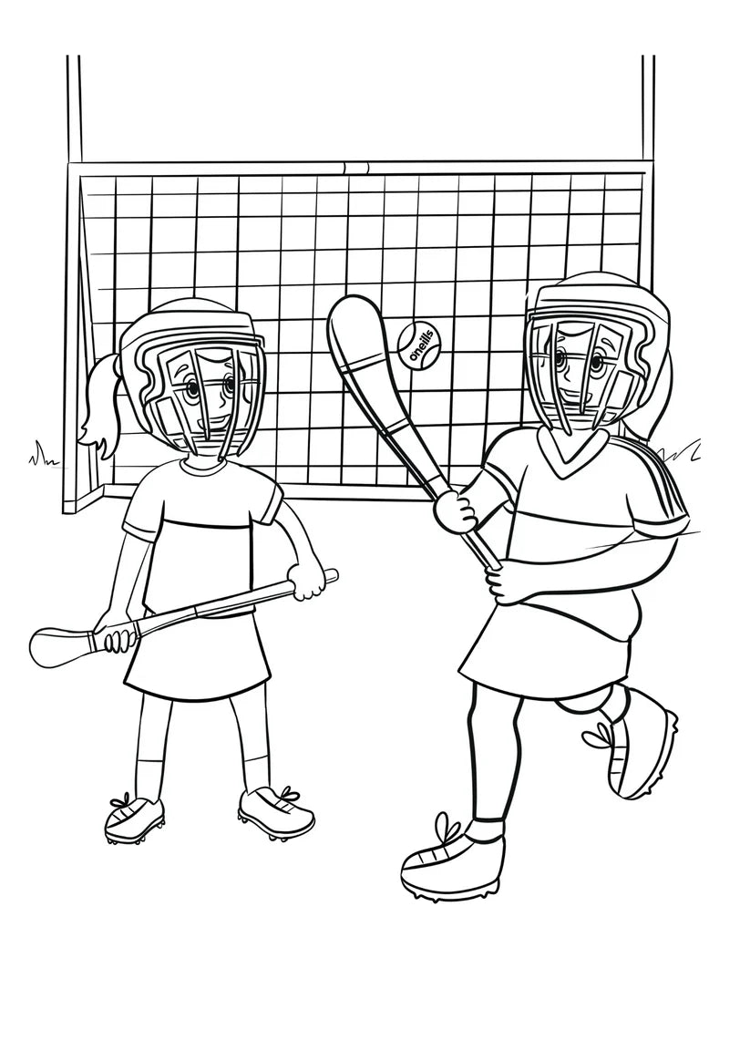 The Big Colouring & Activity Book of Irish Sport