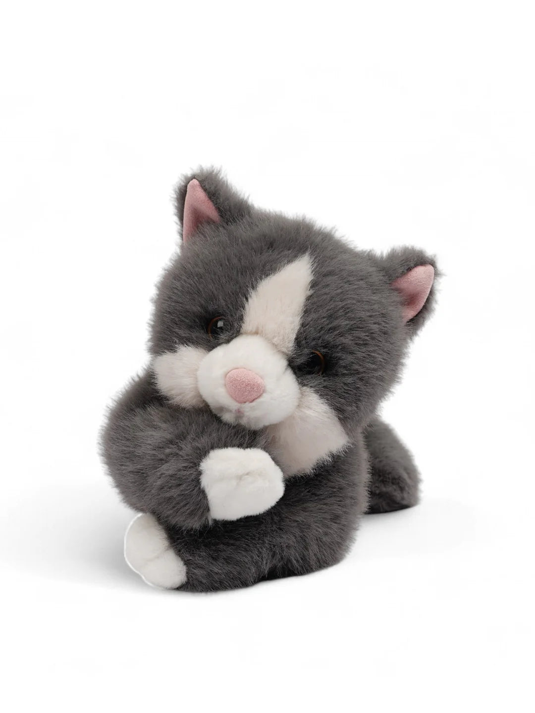 Misty Cat Grey & White Plush Toy