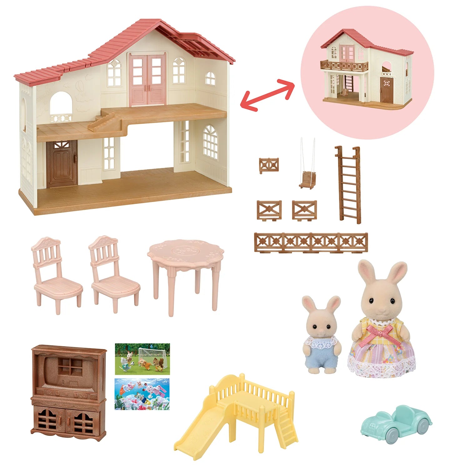 Sylvanian Hilltop Terrace Gift Set